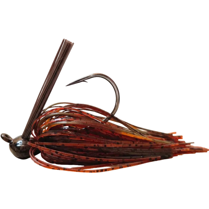 mr stumpy brown and black handmade fishing lure