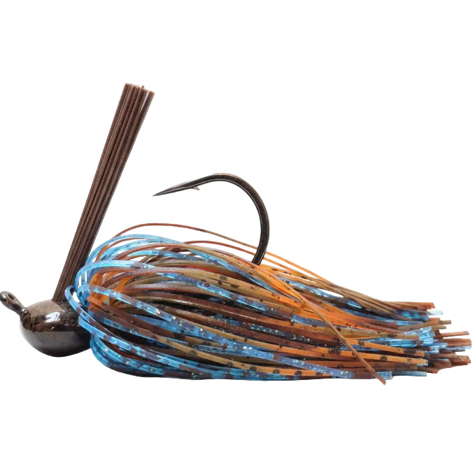 mr stumpy orange and brown fishing lure 